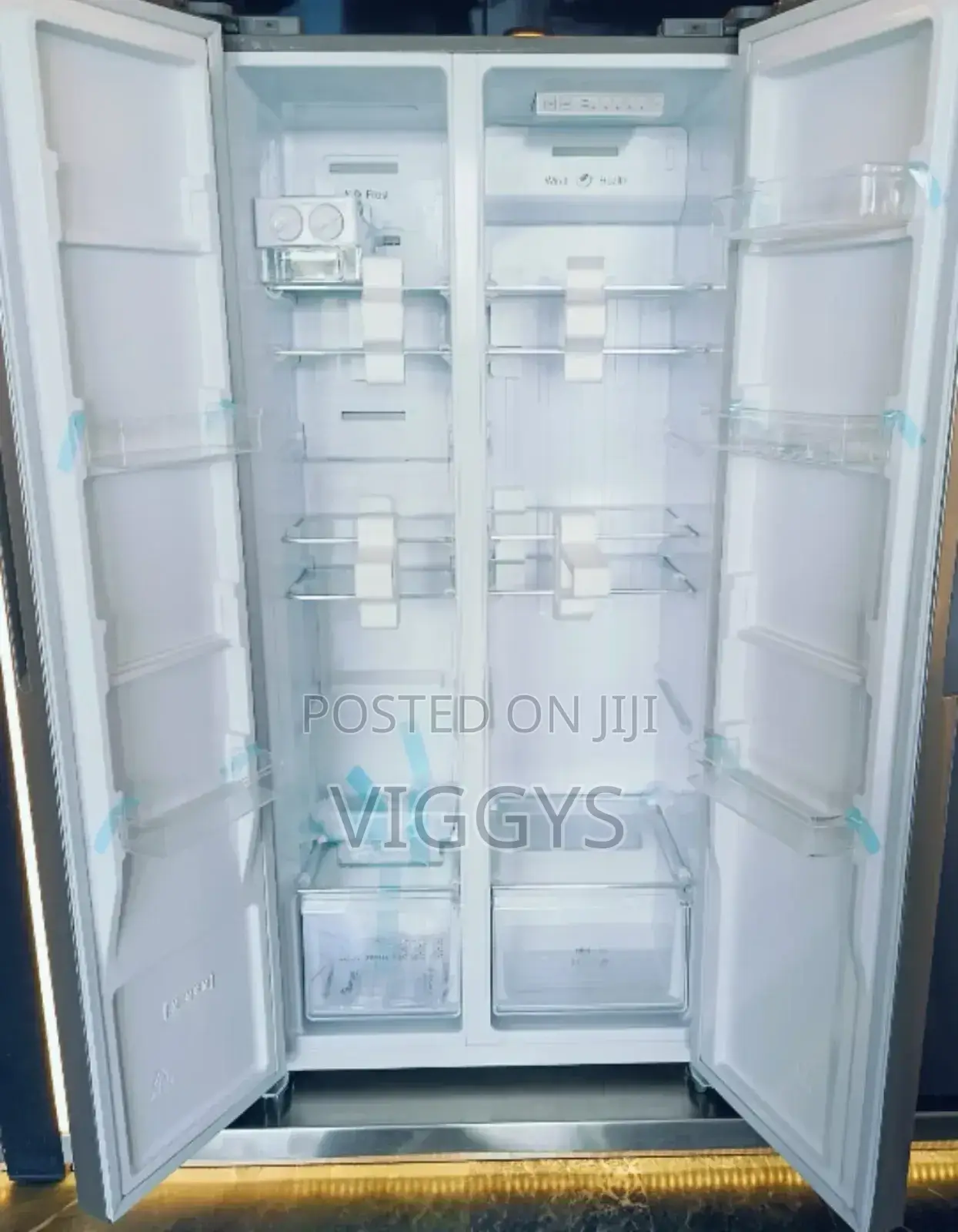 Smart Ramtons - 430 L Side by Side Led No Frost Fridge