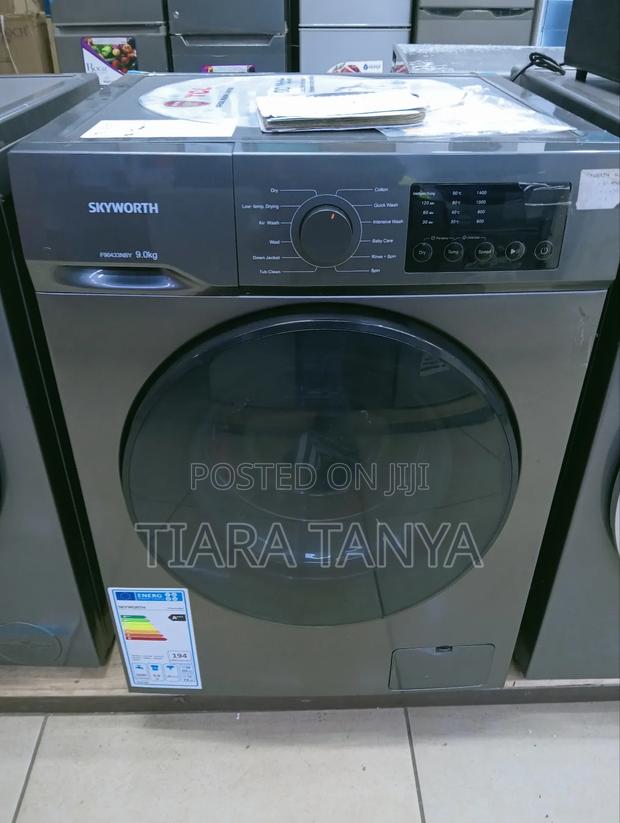 Skyworth 9kg Wash and Dry Front Load Washer - main view