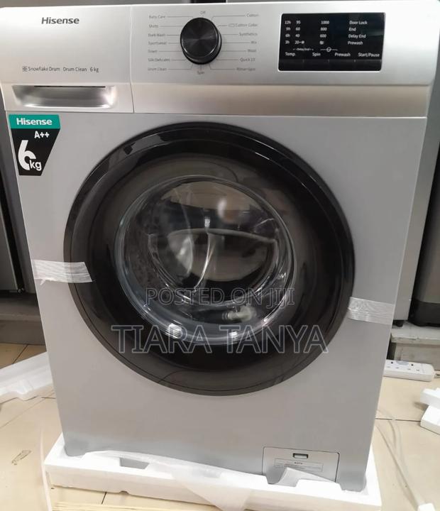 6kg Hisense Front Load Washing Machine - main view