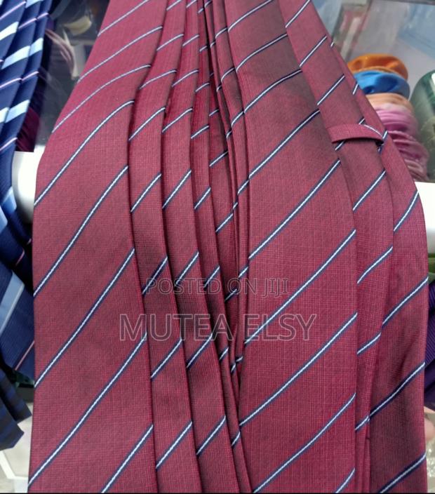 Redwine Stripped Vintage Executive Single Ties - main view