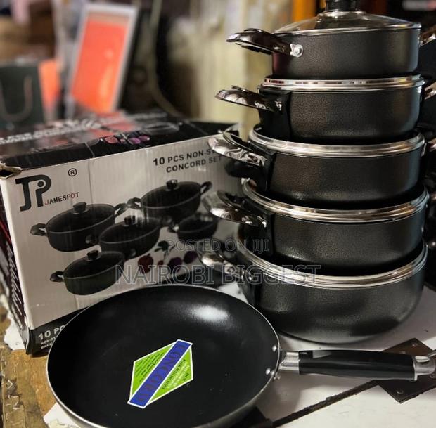 Adorable Jp10 Pieces Nonstick Cookware Set - main view