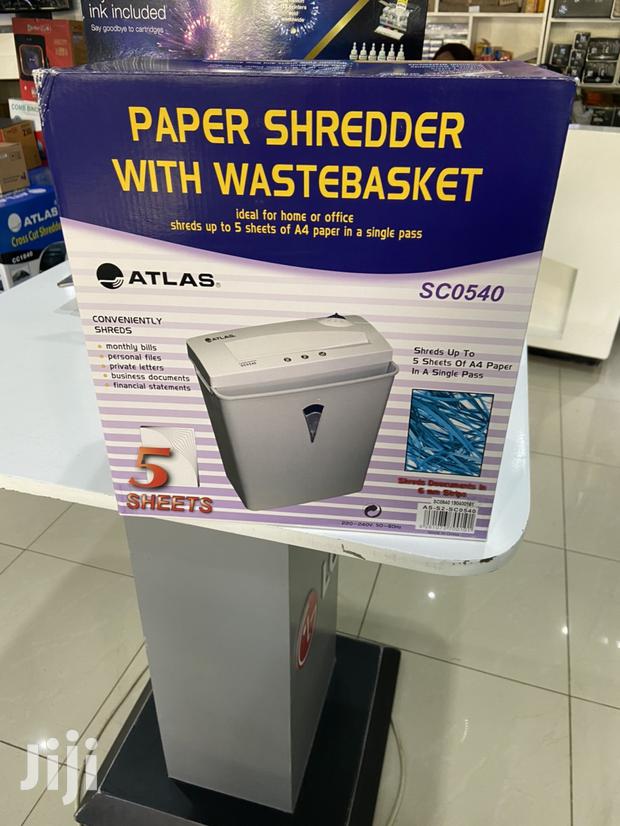 Atlas SC0540 5 Sheets Paper Shreeder - thumbnail 3