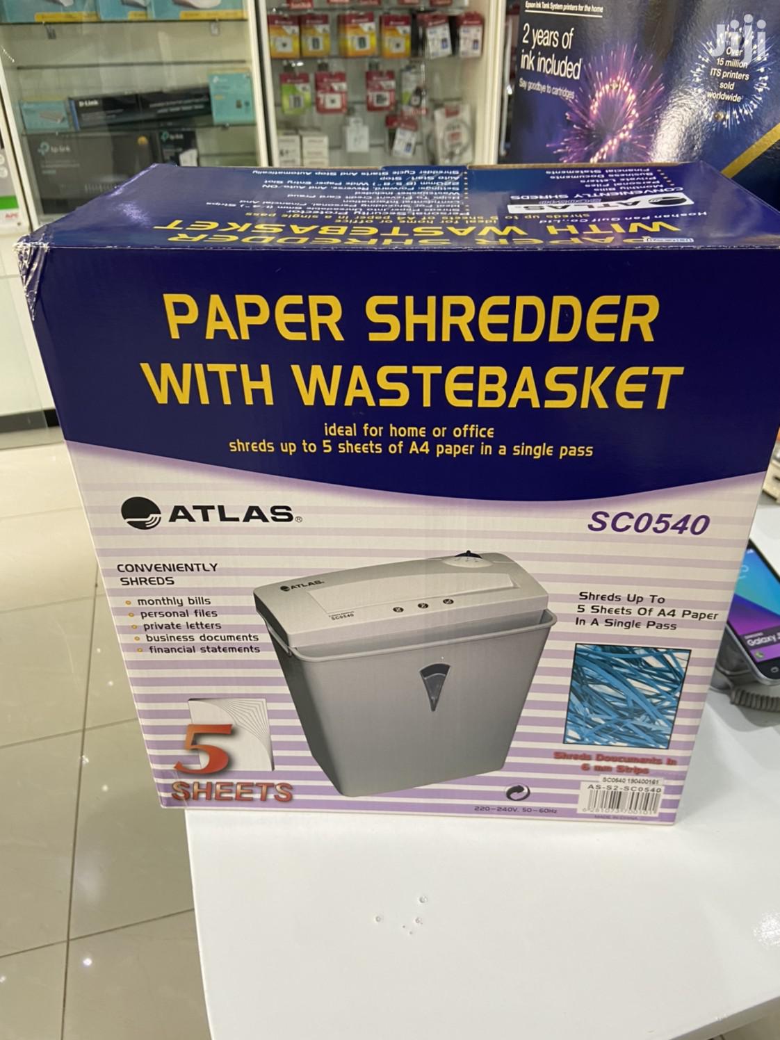 Atlas SC0540 5 Sheets Paper Shreeder