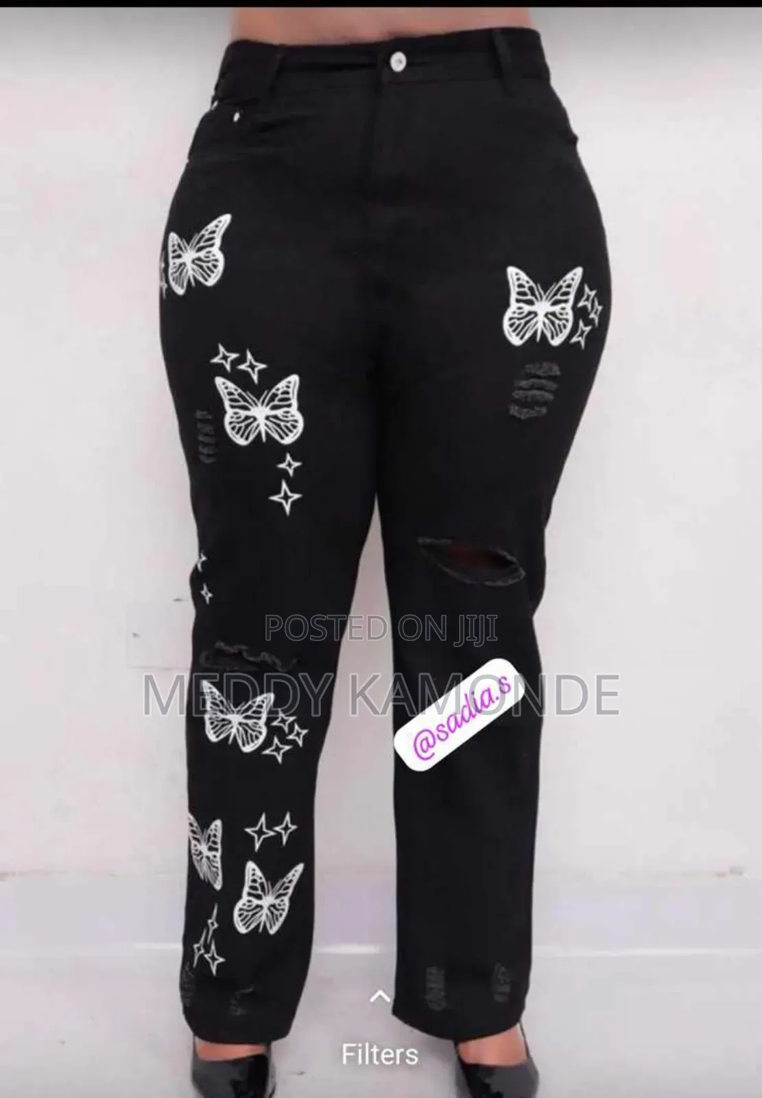 Designer Stylish Mummy Jeans