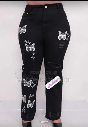 Designer Stylish Mummy Jeans