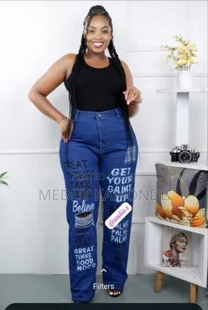 Designer Stylish Mummy Jeans