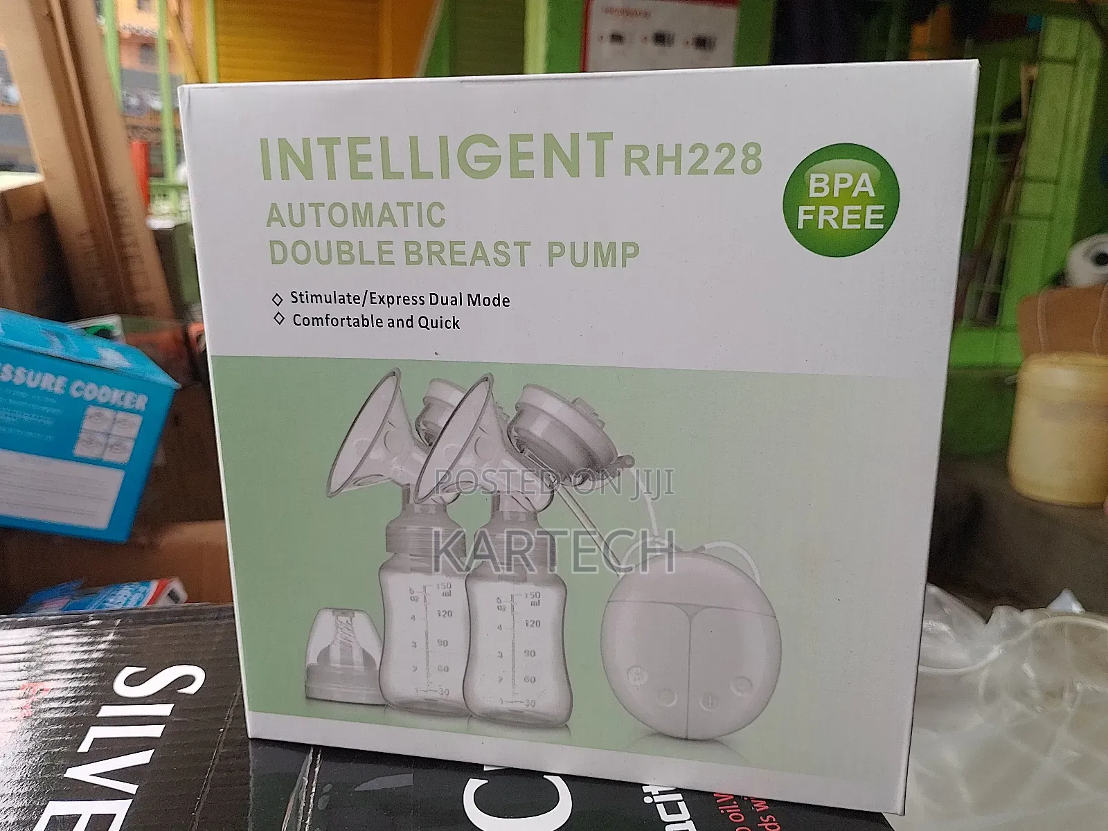 Automatic Double Breast Pump - Bpa Free