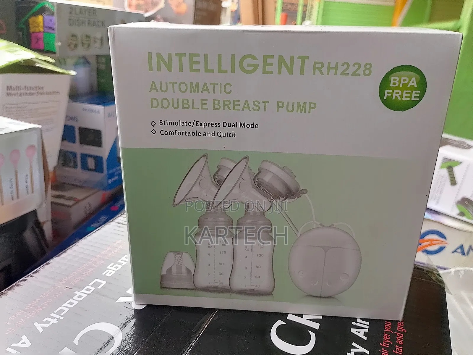 Automatic Double Breast Pump -Rh228