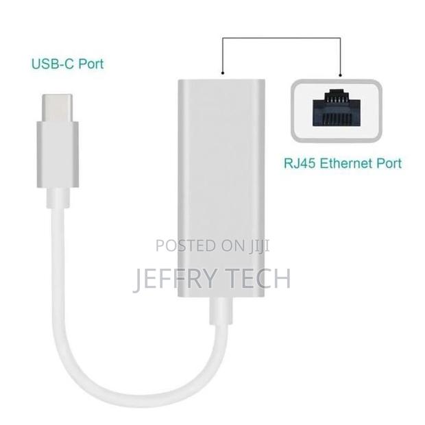 Type-C to Rj45 Lan Network 1000mbps Thunderbolt 3 Converter - thumbnail 4