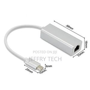 Type-C to Rj45 Lan Network 1000mbps Thunderbolt 3 Converter - thumbnail 2