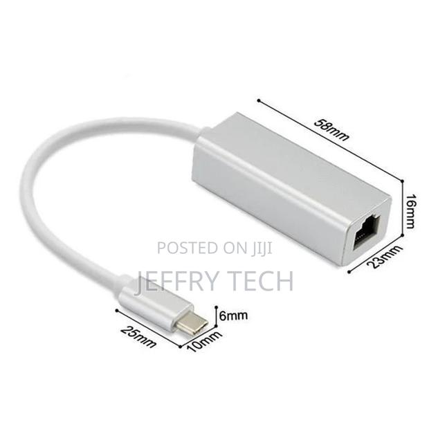 Type-C to Rj45 Lan Network 1000mbps Thunderbolt 3 Converter - main view