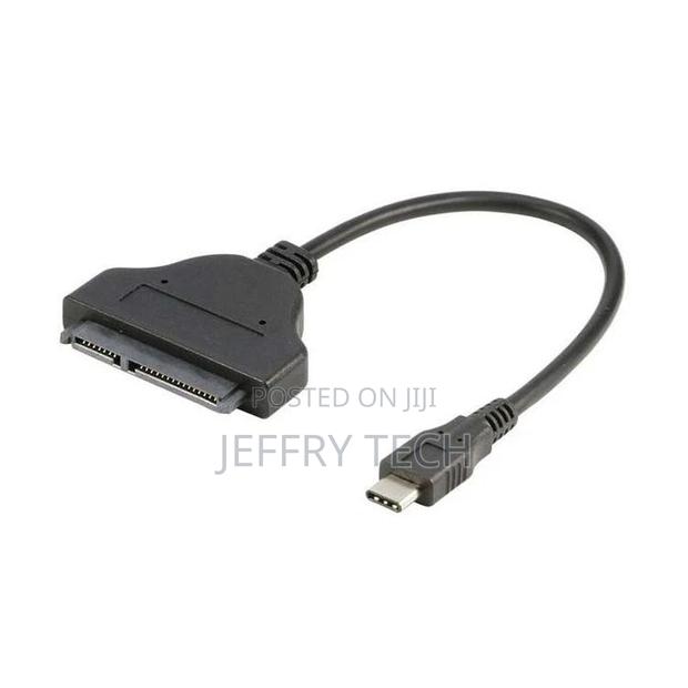 USB 3.1 Type C to SATA Converter Adapter for 2.5 Inch SSD HD