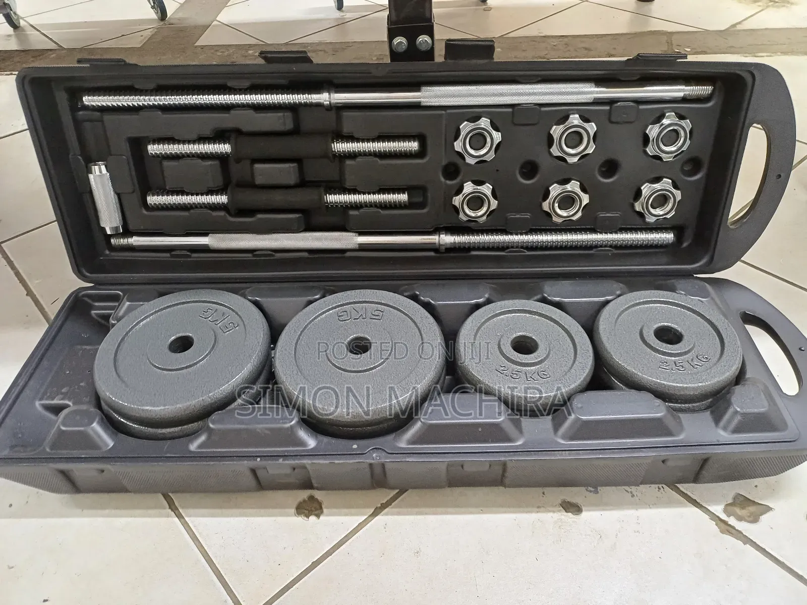 50kg Dumbell / Dumbell 50kg York. Set.