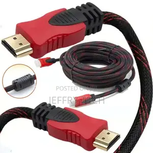 HDMI Cable Nylon Braided V1.4 Gold Plated Full HD 1080P 1.5m