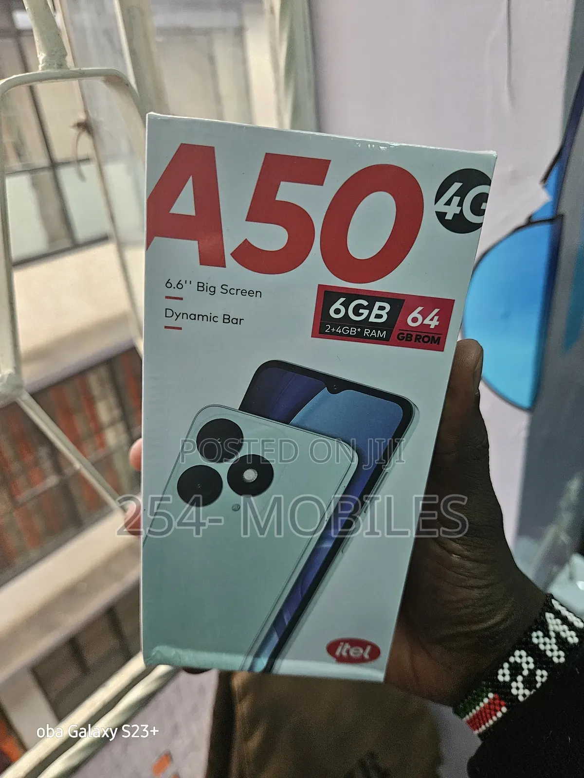 New Itel A50 128 GB Black