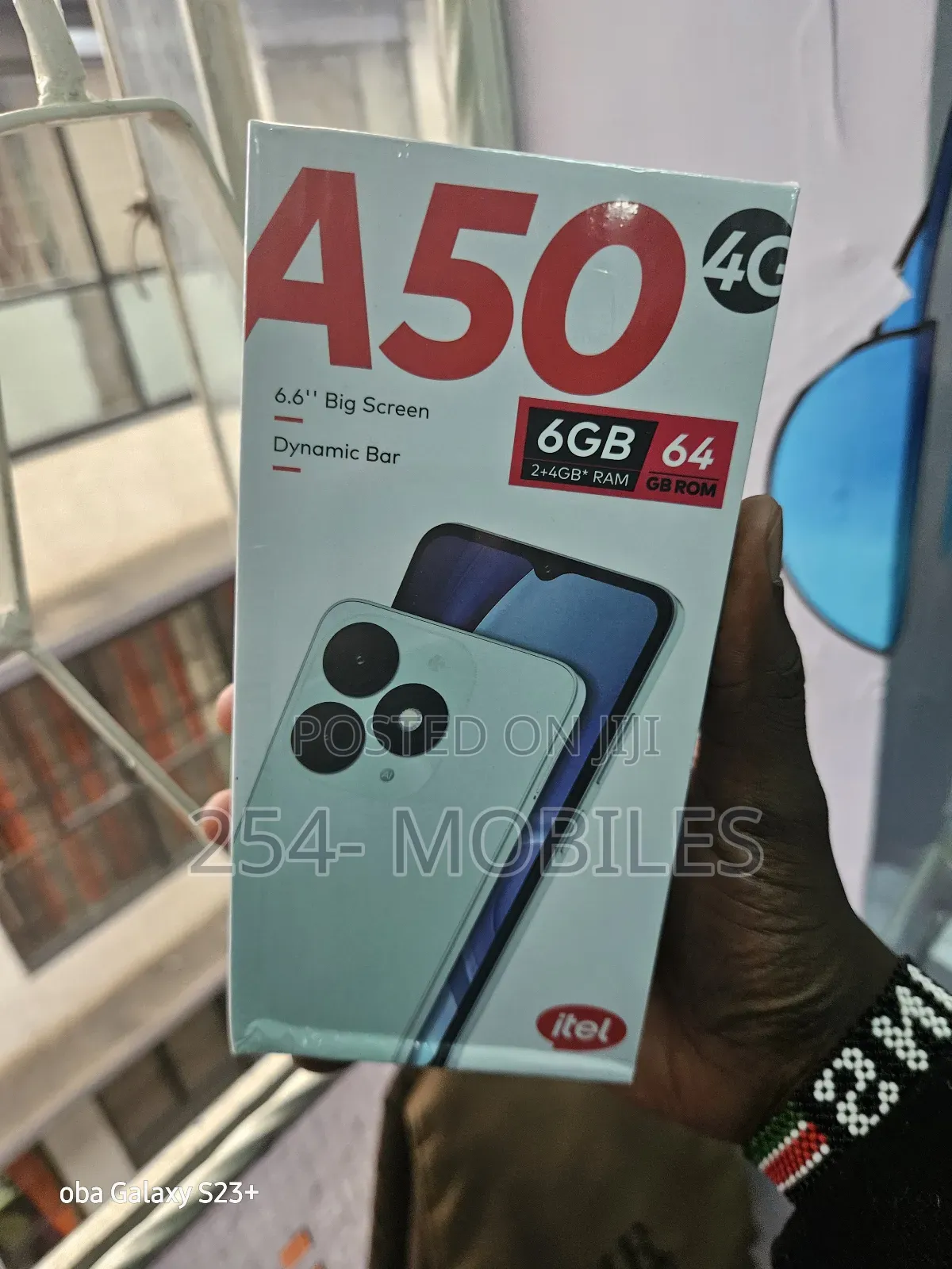 New Itel A50 128 GB Black