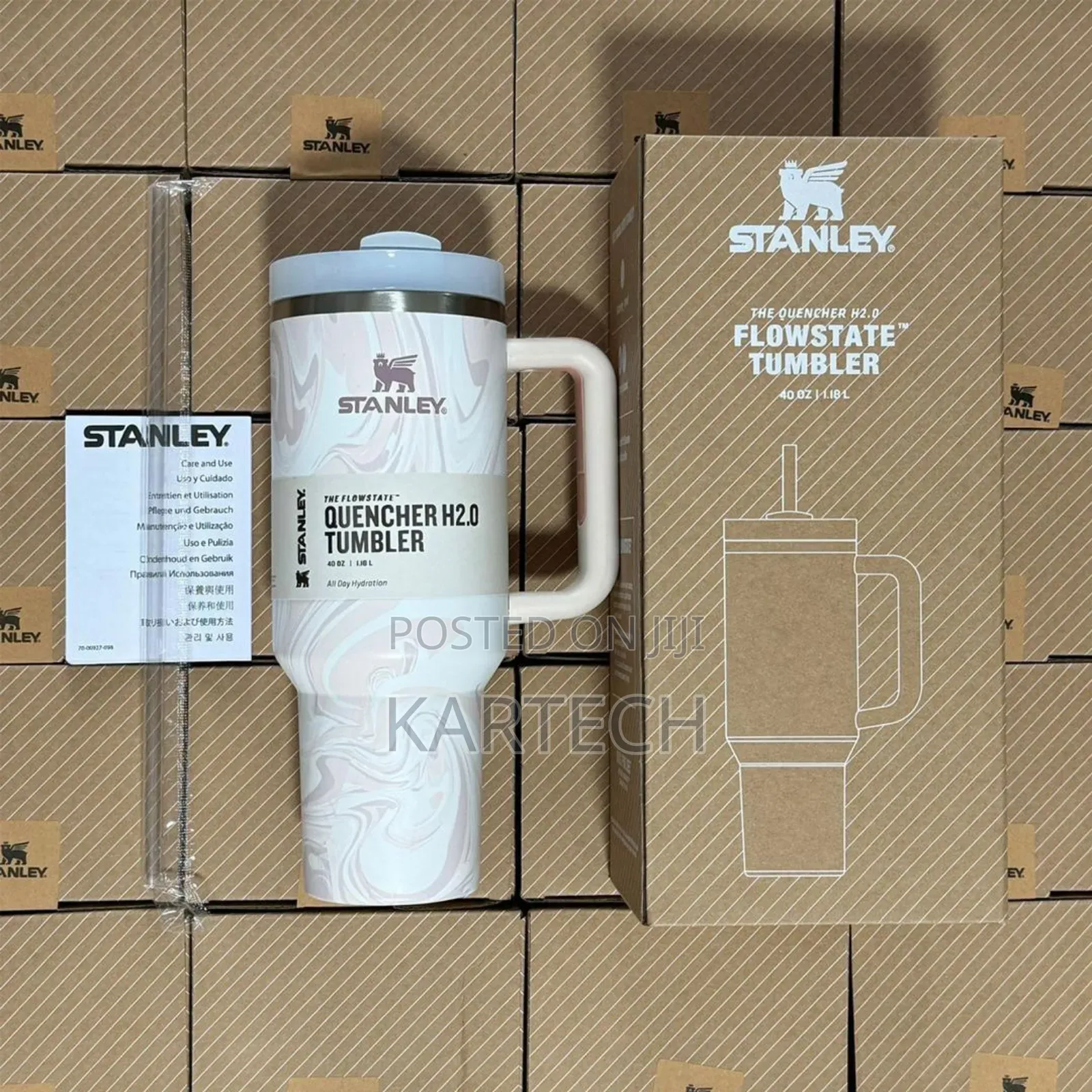 1.2 LTRS Stanley Quencher Stainless Steel Tumbler