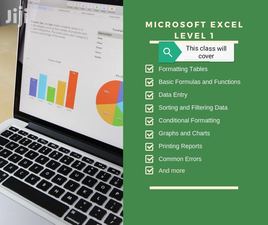 Excel Class Maker Advanced Excel Classes in Banana - Classes & Courses, George N | Jiji.co.ke