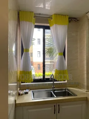 Yellow Theme Window Curtains Yellow Theme Window Curtains