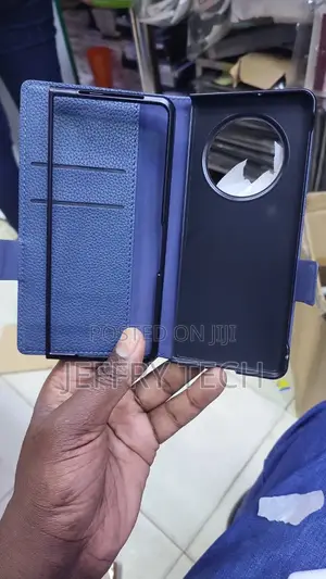 Leather Matte Front+Back Back Cover for Tecno Phantom v Fold