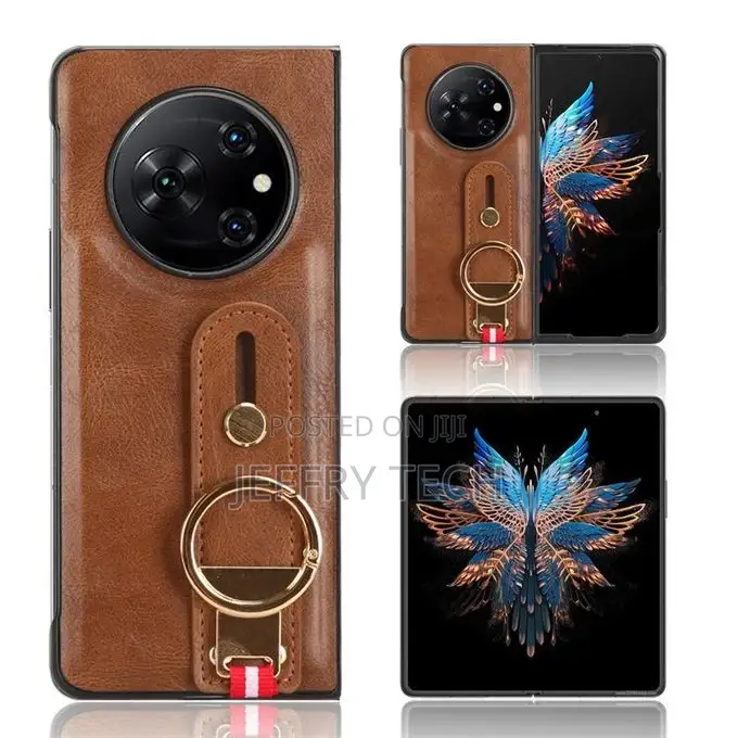 Tecno Phantom v Fold New Anti-Shock Business Leather Wristba