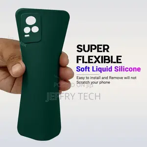 Silicone Soft Back Cover Case for Vivo V20 / V21E / Y73 (Sil