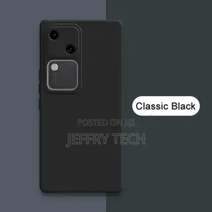 Vivo V30 Back Cover | Soft Silicone Slim Back Case Cover For