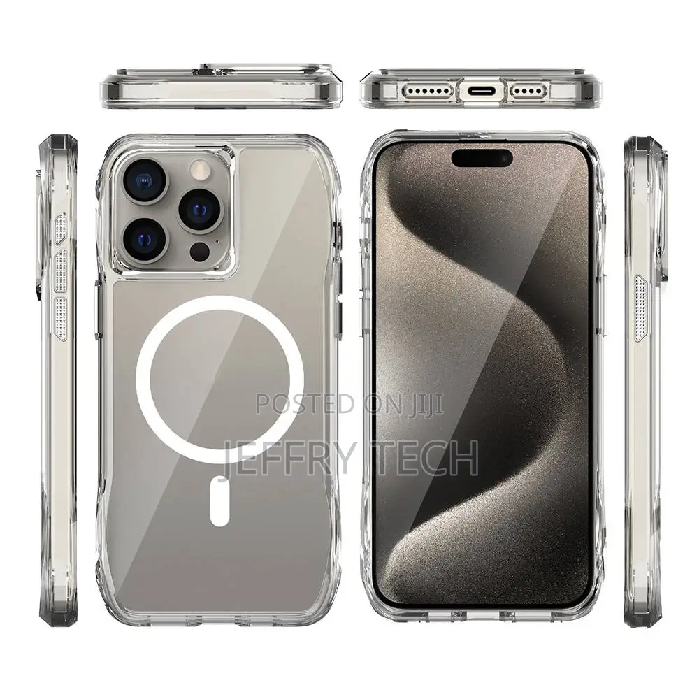 iPhone 15 Pro Max Cover Magsafe Charging Featured Airbag Tra