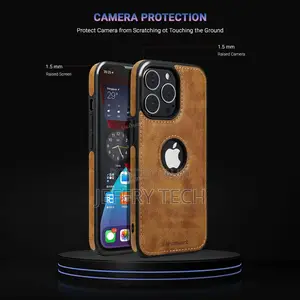 Apple iPhone 13 Pro Max (6.7 Inch) (Brown) Leather Flexible