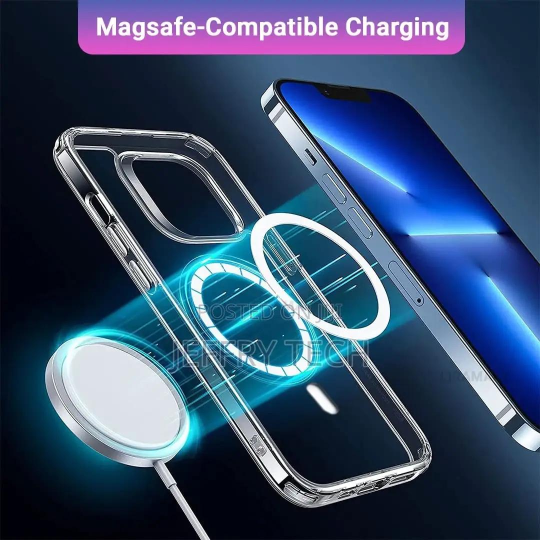 Magnetic Magsafe Case iPhone 13 Mini (5.4 Inches, Transpare