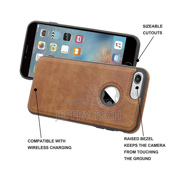 Leather Flexible Back Brown Case for iPhone 6 / iPhone 6s - main view