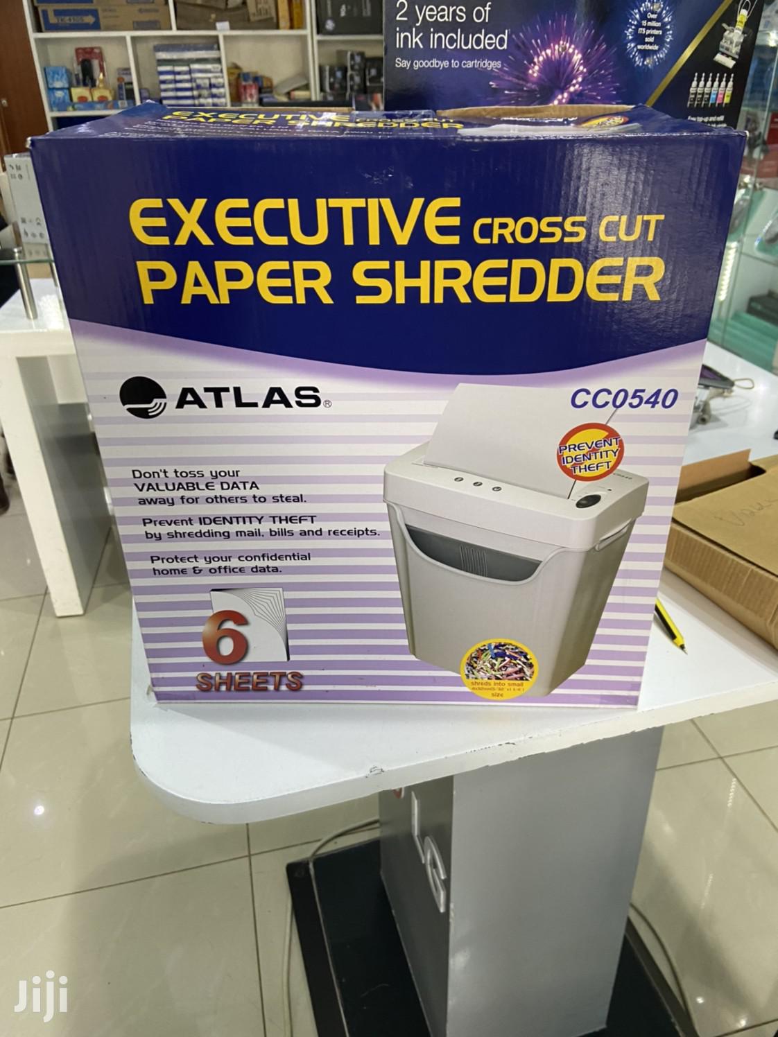 Atlas Cc0540 6 Sheets Paper Shredder