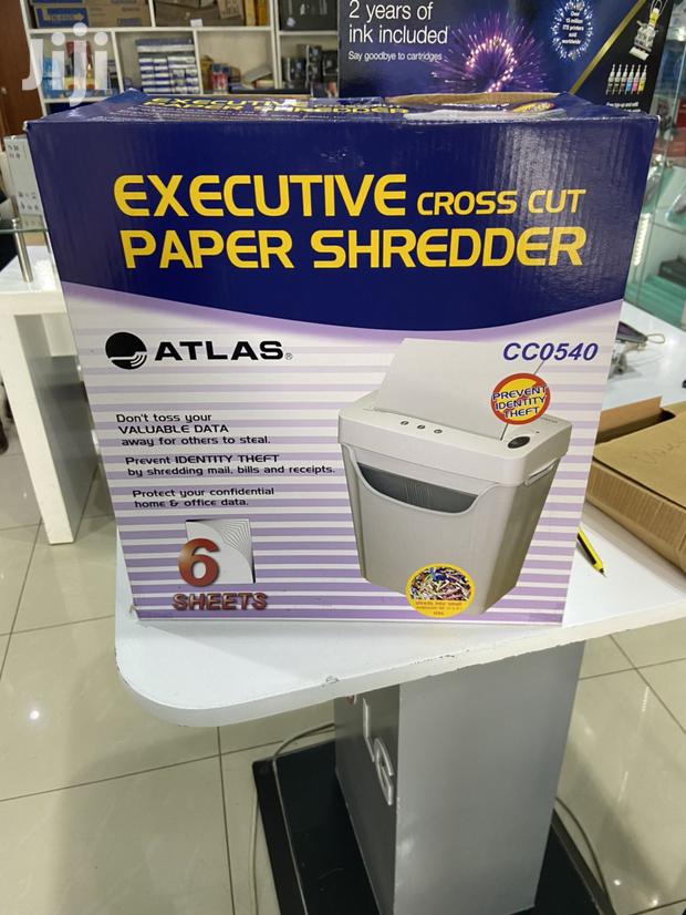 Atlas CC0540 6 Sheets Paper Shredder - thumbnail 4