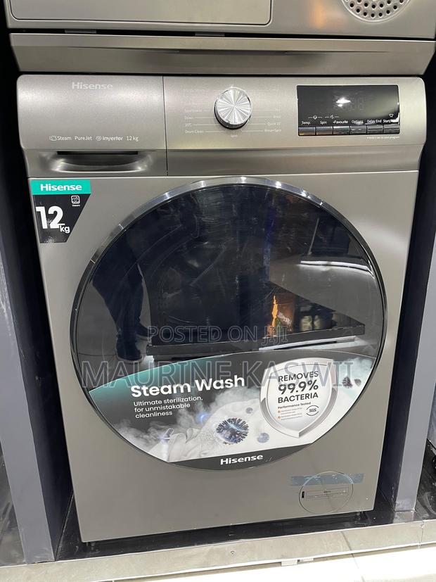 Hisense 12 Kg Washer Washing Machine Front Load