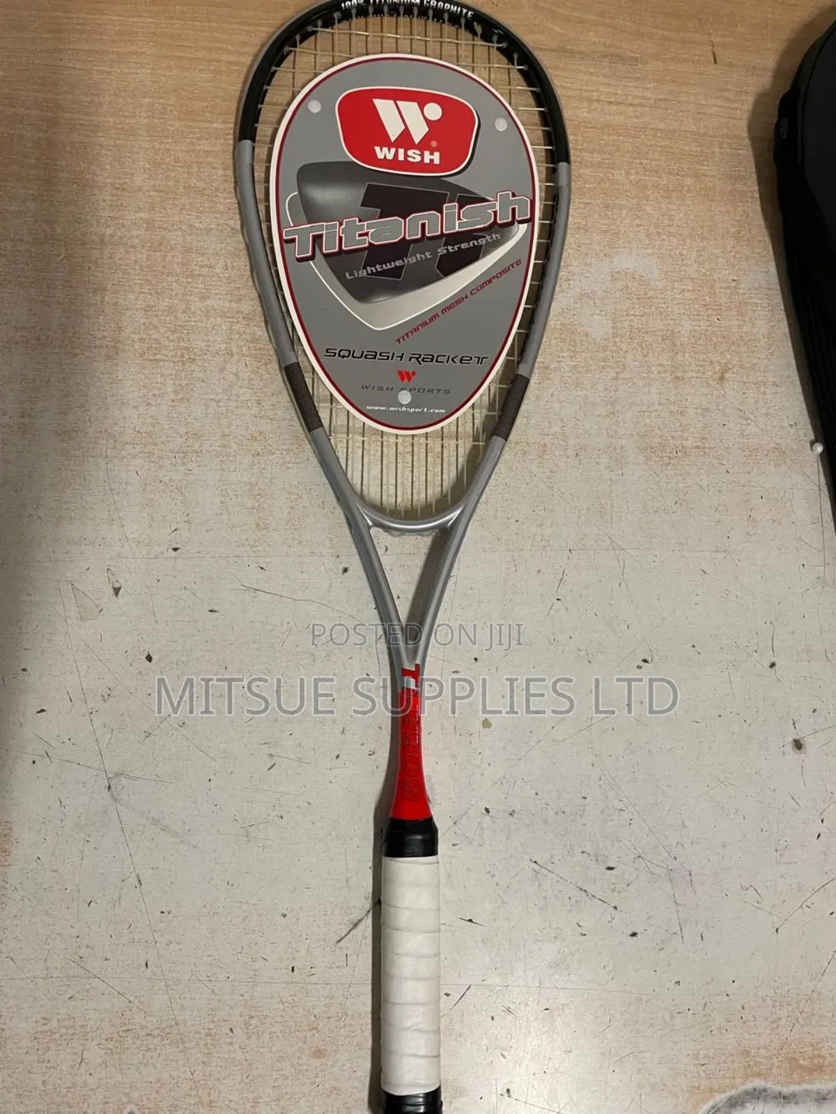 Wish Squash Racket 9909 for Elites With Carry Bag