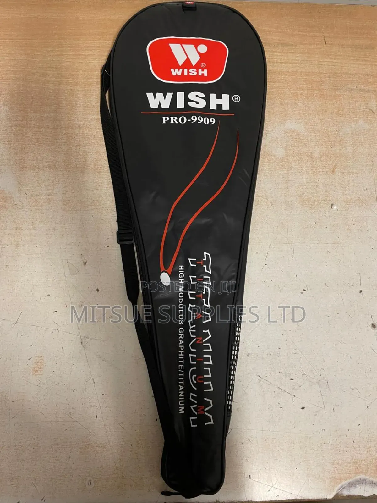 Wish Squash Racket 9909 for Elites With Carry Bag