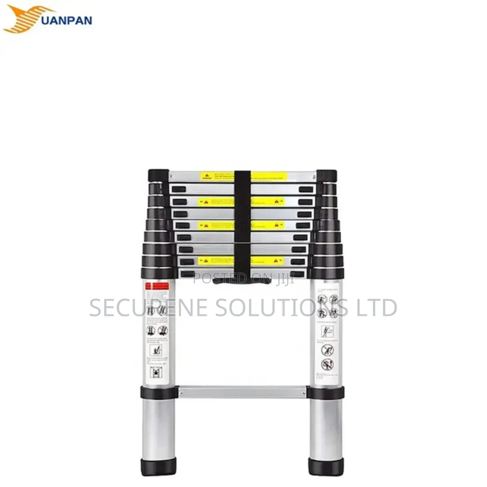 2.7m Aluminium Single Telescopic Ladder