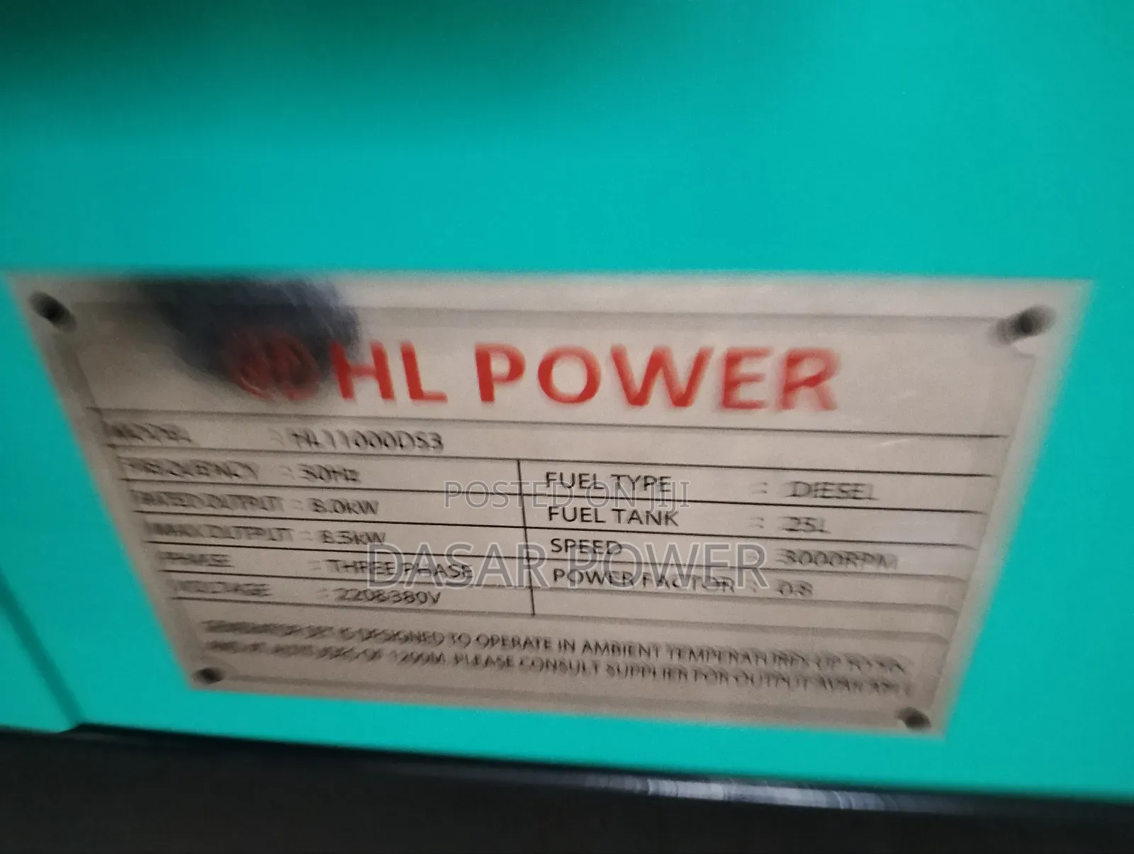 11kva Silent Power Generator.