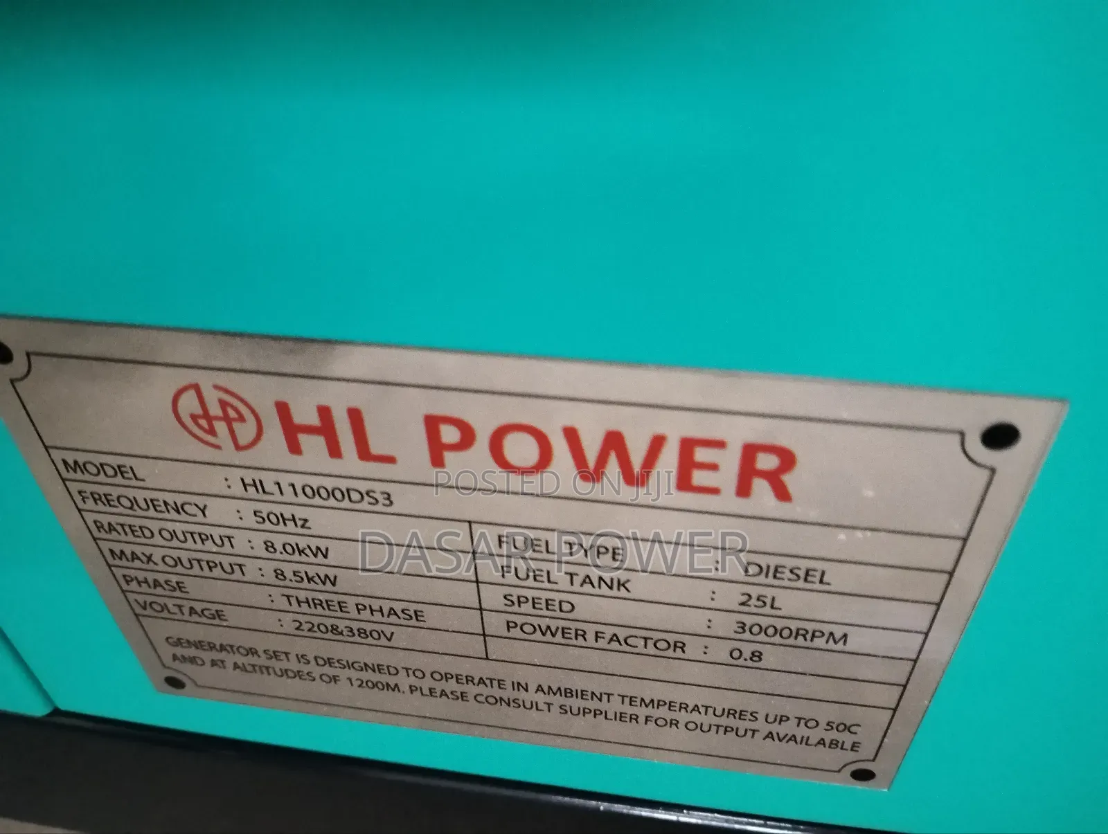 11kva Silent Power Generator.