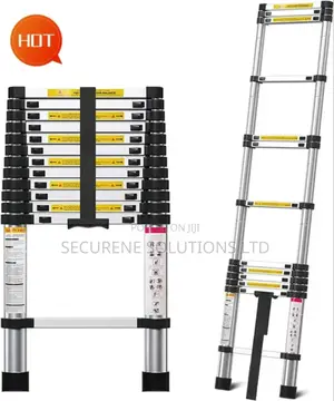 4.4m Aluminium Single Telescopic Ladder