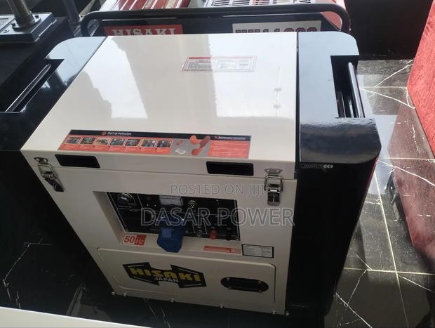 Hisaki 7kva Generator. Hk7000sna - thumbnail 2