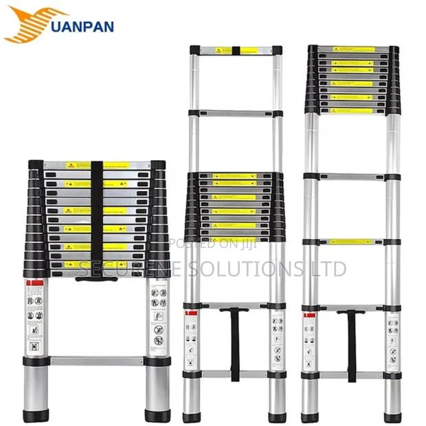 4.1m Aluminium Single Telescopic Ladder - main view