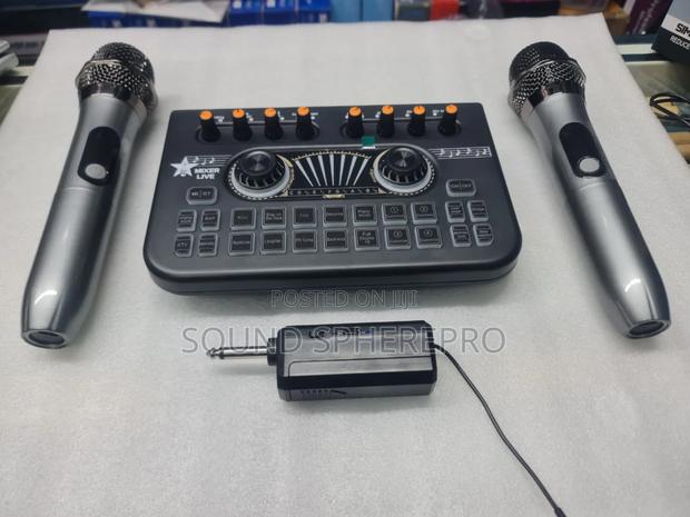 WX106 3in1 Audio Interface Plus 2 Wireless Microphone - thumbnail 2