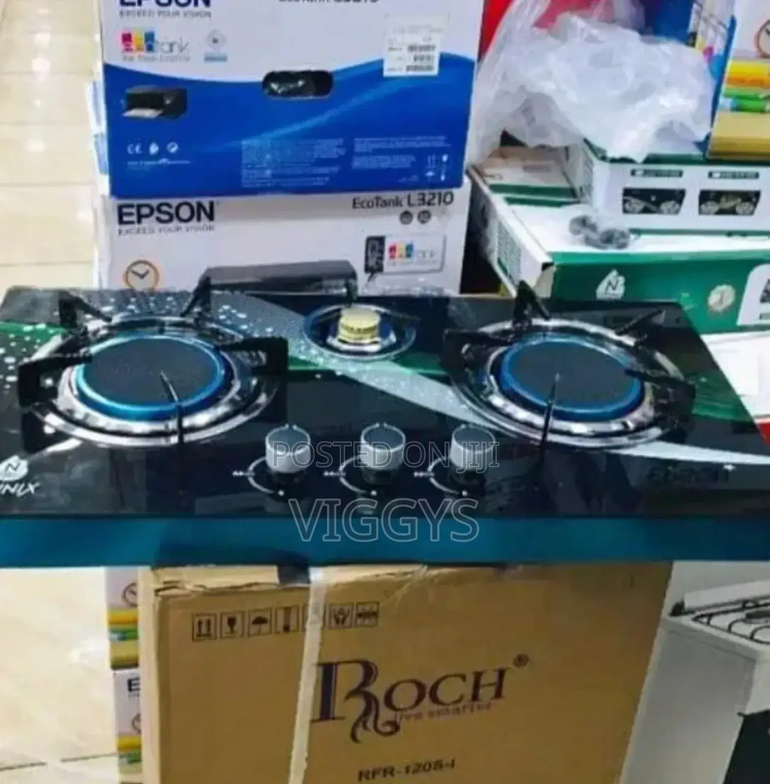 Cool 3 Burner Roch Infrared Gas Cooker/Infrared Cooker