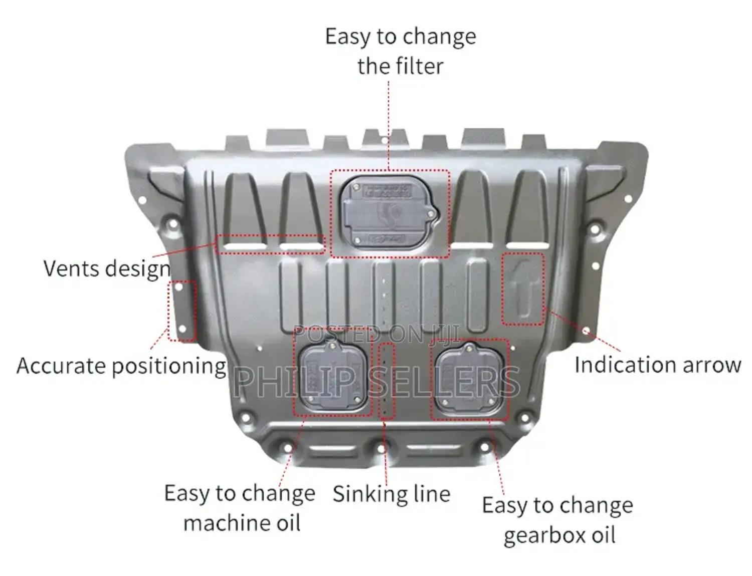 Engine Guard Skid Plate for VW Bora Passat Magotan B8 2019-2