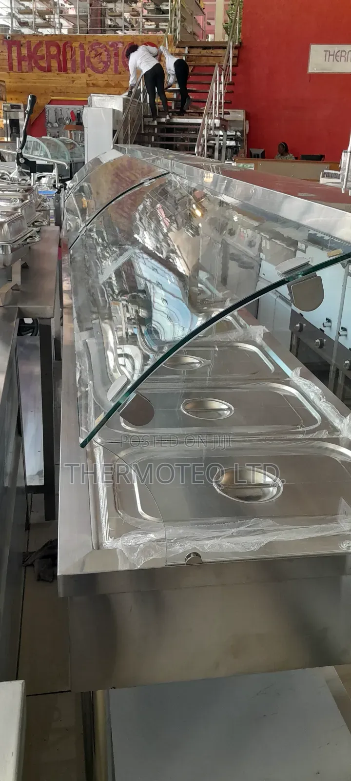 Bain Marie With Sneeze Guard