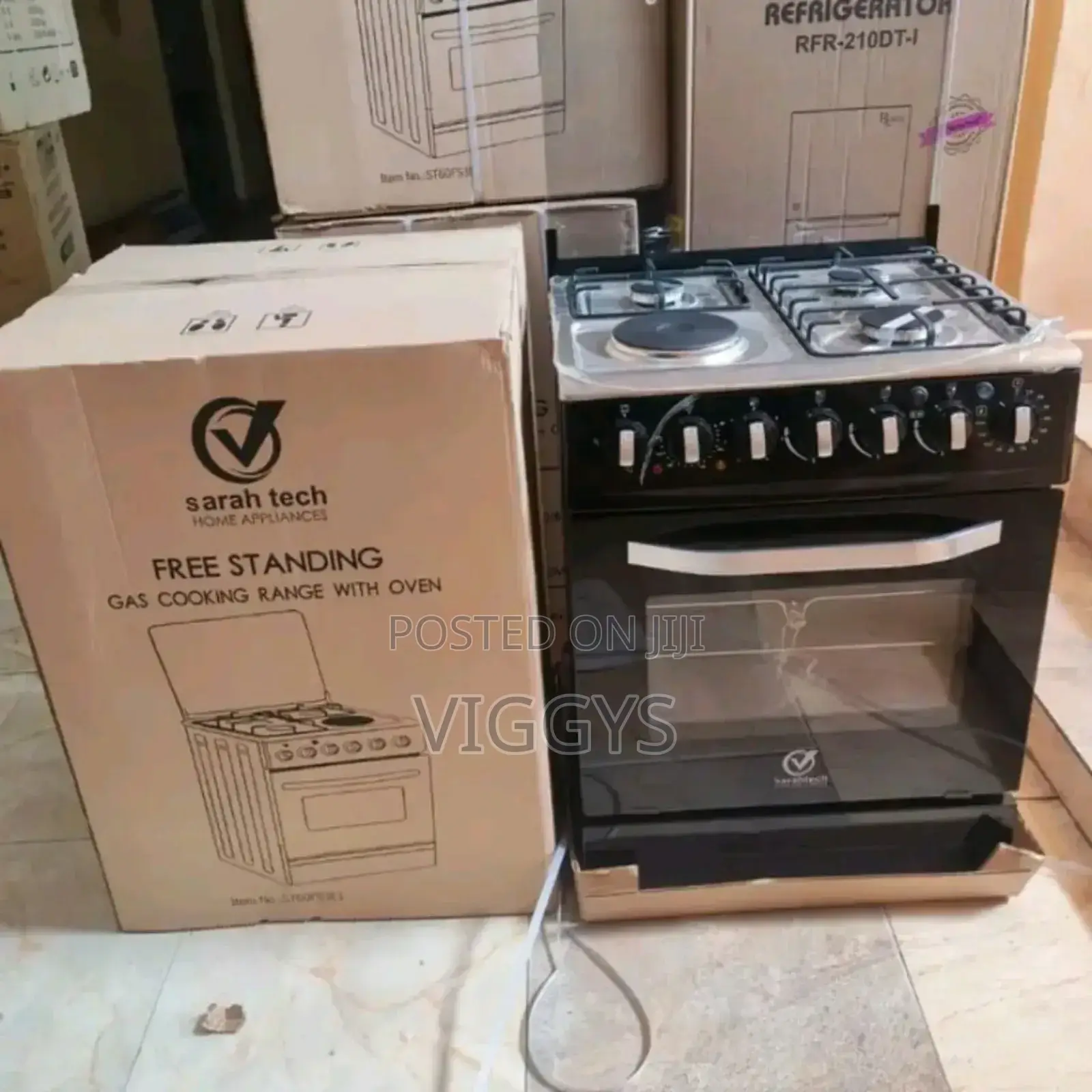 Brand New Sarahtech 60*60 3+1 Electric Oven Cooker Sa3*1e