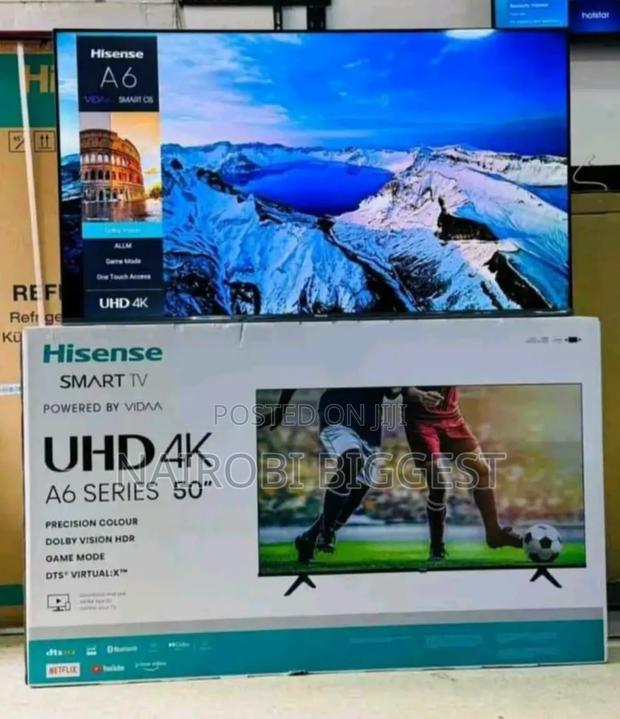 Hisense 50 Inches Vidaa 4k Smart Television