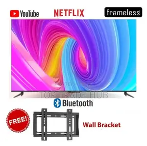 Vision+ Vidaa Frameless 50inch Tv With Bracket