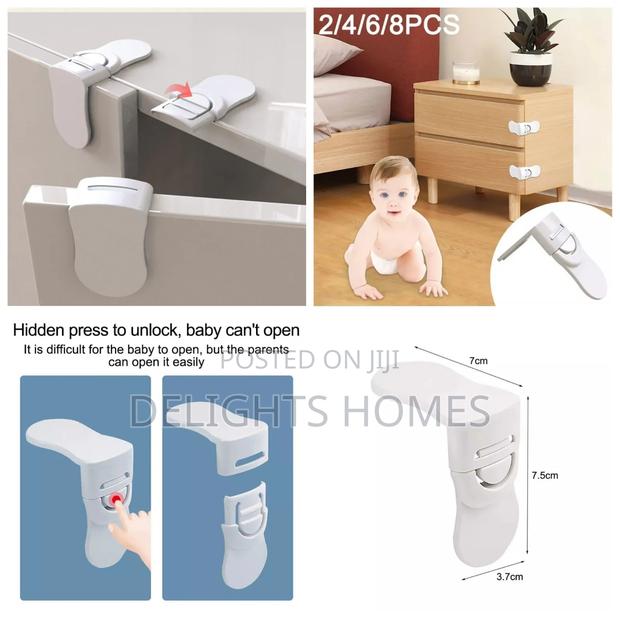 4pc Baby Safety Drawer/Cabinet Locks*